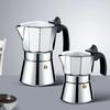 Stainless Steel Italian Mocha Kettle Shock-resistant Hand Brewing Coffee Pot  Stove