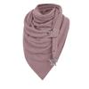 Women's  And Winter Fashion Thickening Warm Solid Color Star Scarf