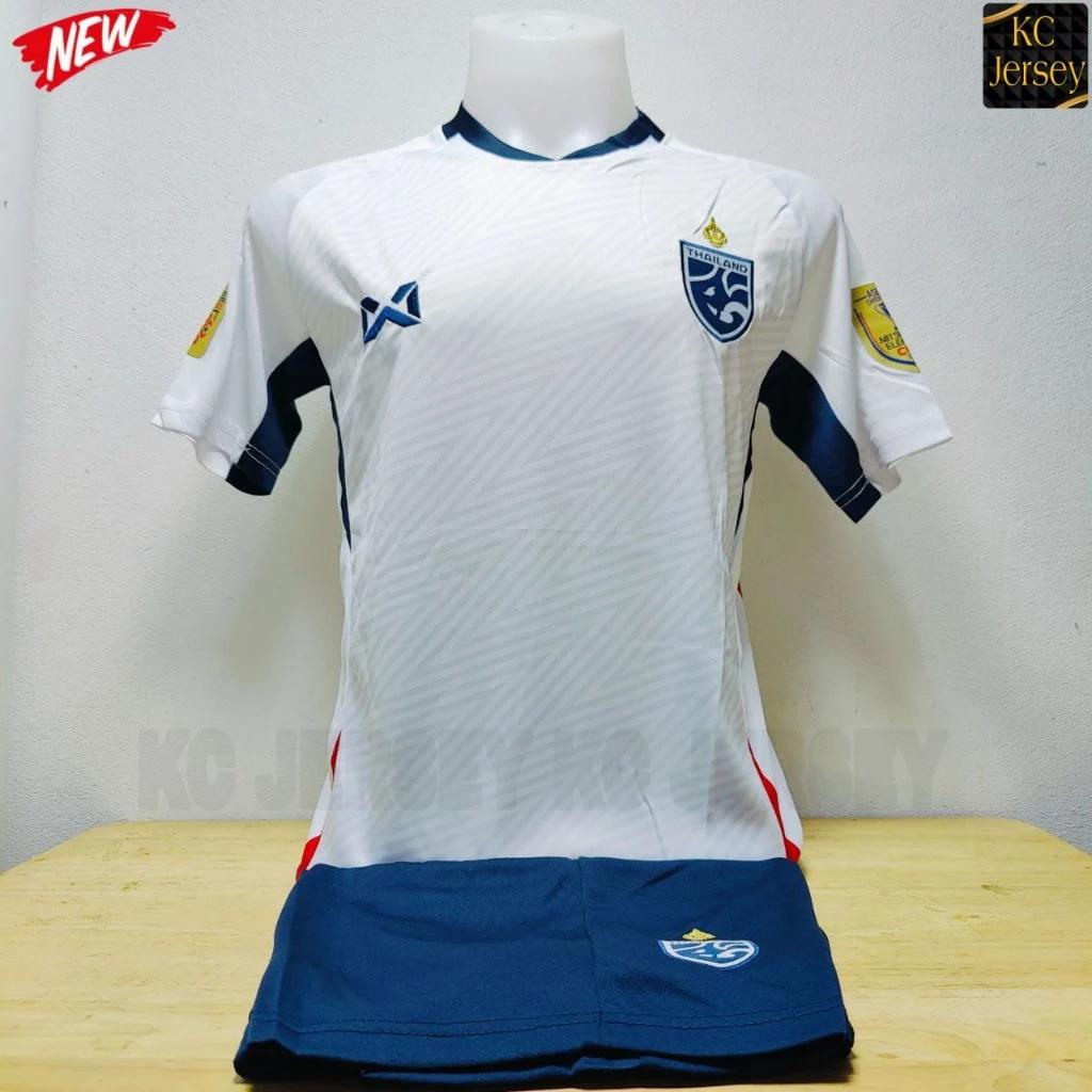 Thajsko FOTBAL NÁRODNÍ TÝM DRES TRIČKO DOMÁCÍ Potisk Mandarínský límeček Unisex Muži Ženy Rychleschnoucí Krátký rukáv Uniforma Logo Slon Sport