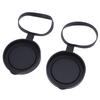 2Pcs Objective Lens Caps Rubber Protective Snug Fit Telescope Lens Cover for ID 61 To 64mm Monocular Binocular