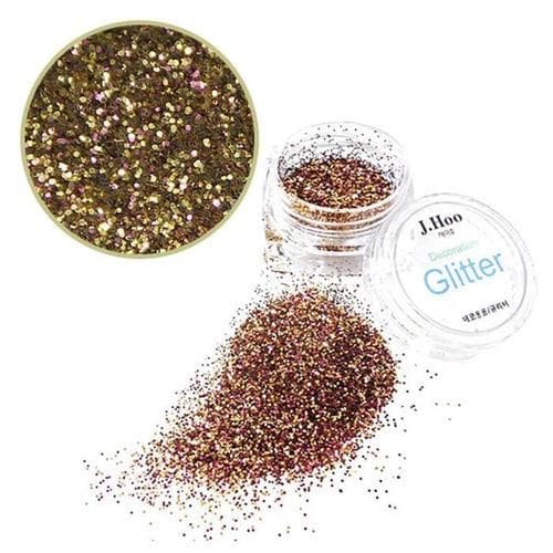 

J.HOO Two-tone Hexagon Glitter_02. Gold + Brown (S2112191)