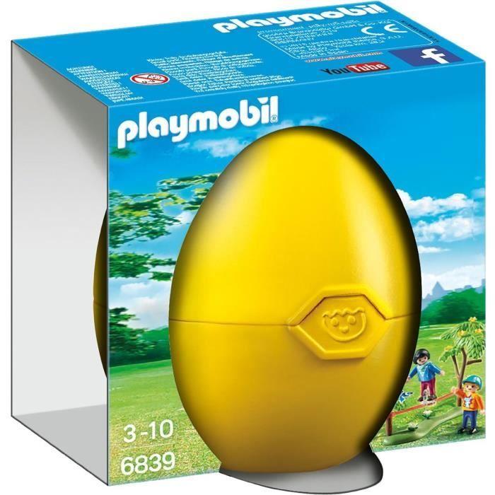 PLAYMOBIL - 6839 - Œuf de Pâques - Enfants équilibristes - Family fun - La maison moderne