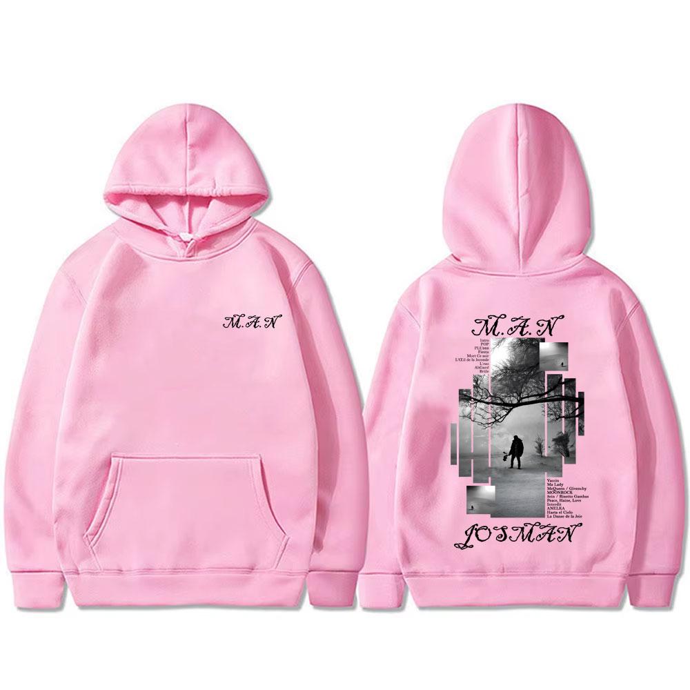 Rapper Tosman Man Album Grafik Hoodie Herren Damen Hip Hop Mode Popmusik Sweatshirt Herren Lässiger Vintage Pullover Streetwear