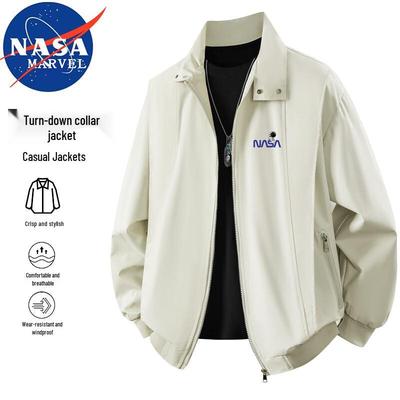 NASA MARVEL Men's Casual Windbreaker Jacket