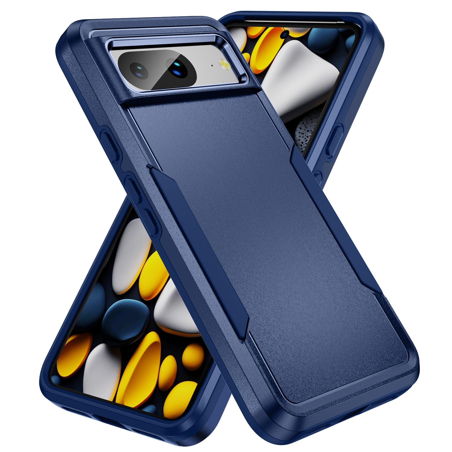 

Модный защитный чехол для Google Pixel 9 Pro XL 5G Pixel9 Pixel8 Pixel7 Pixel 8A 8 7 7A 6 6A Противоударные аксессуары для мобильных телефонов for Pixel 6A темно-синий