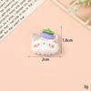 DIY Resin Ornament: Cute Fruit Animal Hat Stickers & Handmade Hair Clip Phone Case Accessories