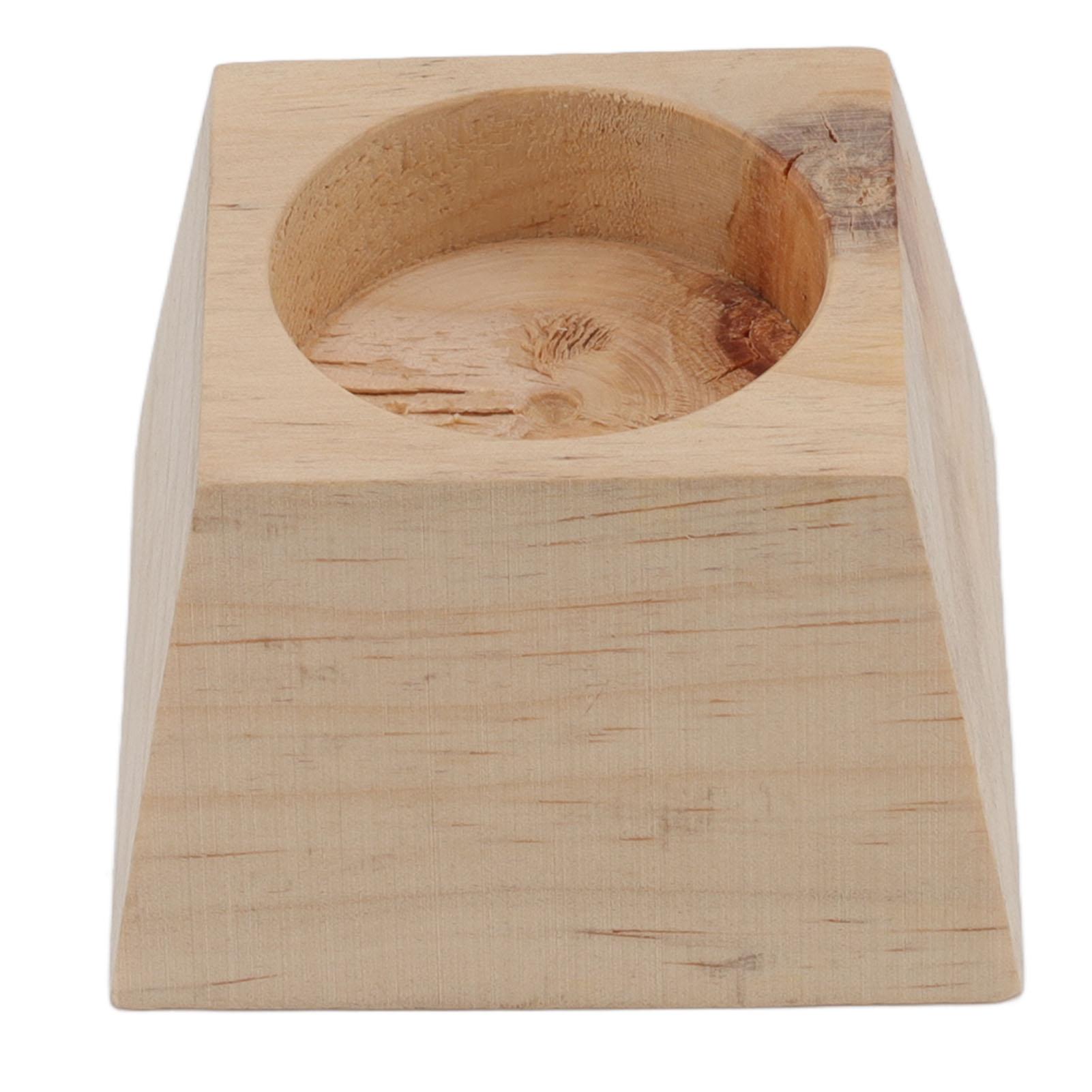 

Подсвечник трапециевидный деревянный ретро-украшение стола для свадьбы на Рождество Wood Color