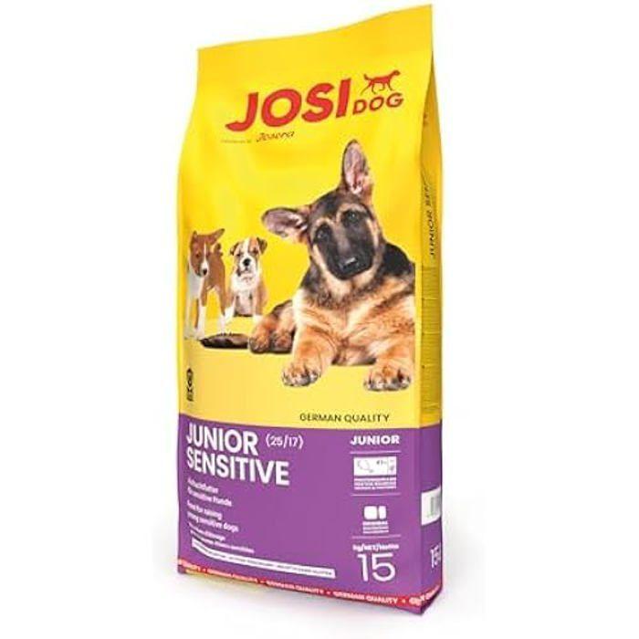 Nourriture sèche - JOSIDOG - Junior Sensitive - 15 kg - Sans blé - Croissance modérée - Santé osseuse