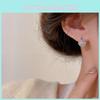 Fashionable Korean Style Snowflake Earrings For Women