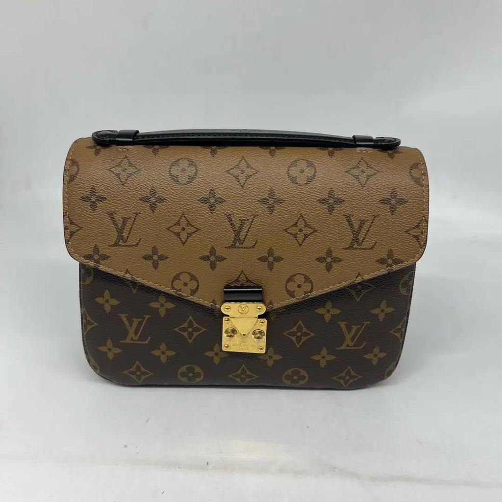 [Pre-Owned] Louis Vuitton Pochette Metis 'Brown Monogram Reverse Canvas' - Very Good #1YL5ZA7
