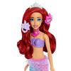 Mattel Disney Princess Ariel Pearl Pop! Sparkling Dresser Dress-Up Doll House Pretend Play Play Set with 1 Doll Ages 3+ Purple JBF86