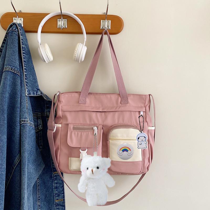 

New Versatile Harajuku Oxford Women s Handbags Shoulder Messenger Bag Fashi Teen Men Cross Body Bags Nyl Young Satchels Sac