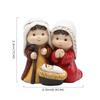 Holy Family Figurine Home Indoor Decoration Ornament for Desktop Office