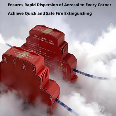 Automatic Aerosol Fire Extinguisher Self-Activating Fire Sticker  Cabinet