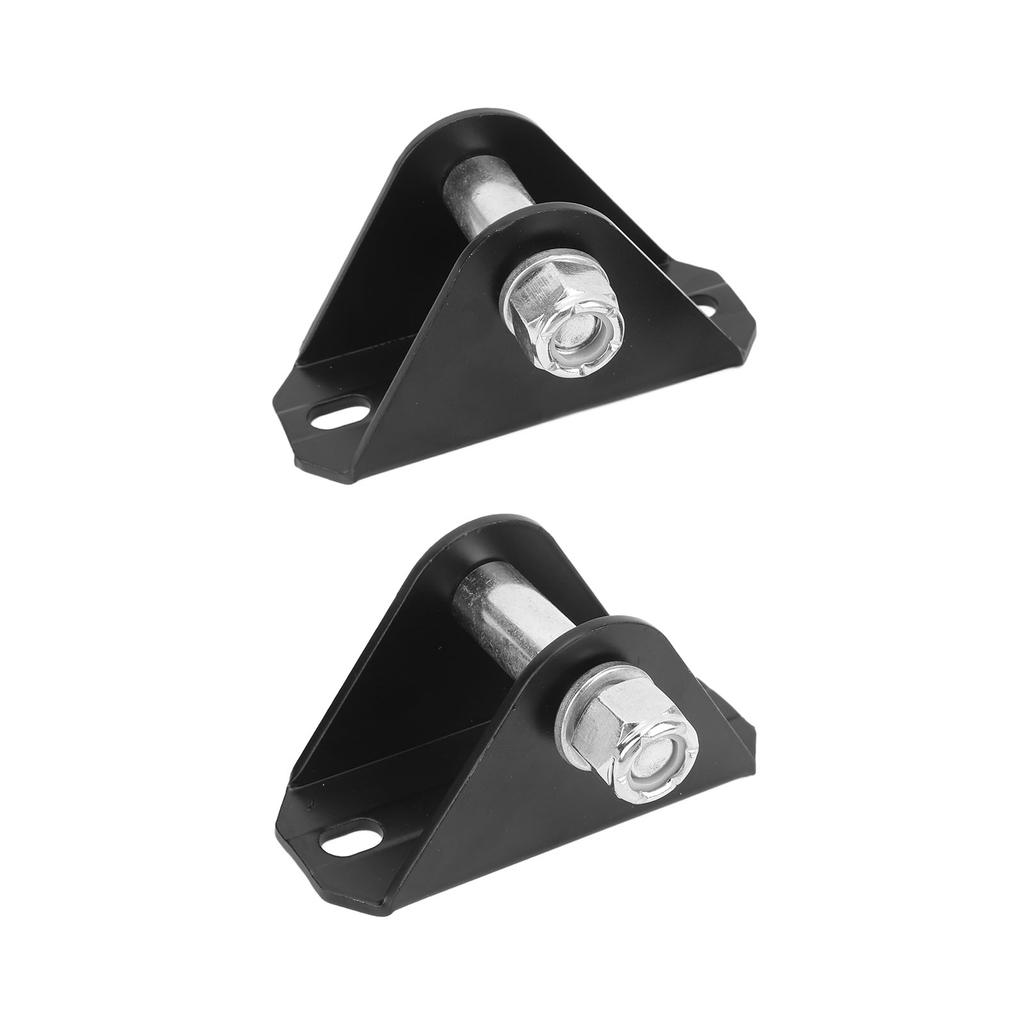 2PCS Rear Upper Shock Bar Pin Eliminators Kit High Strength Iron Noise Reduction for Unlimited LJ Cherokee XJ