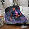 Star Player Kylian Mbappé Blanket Comfortable Suitable for Chair Bed Seaside for All Occasions Warmthful Decor Ideal Gift For Birthday Valentine'S Day