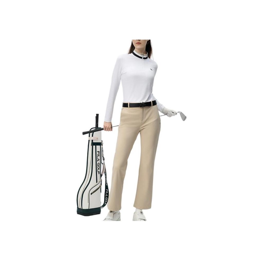 New FILA Golf Series T Shirt Women's Jade White A11W445221F-WT