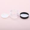 100ml Matte Cream PET Plastic Refill Jar - Transparent Wide Mouth Cosmetic Bottle for Face Cream & Hair Mask