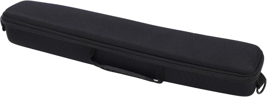 Fishing Rod Case, Fishing Bag, Rod Holder Bag, EVA Hard Shell Bag, Shock Absorbent, Holds Reels and Fishing Rods, Outer Size 54x11x6cm, Inner Size