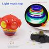 Colorful Flashing UFO Gyroscope Toy with Music for Kids