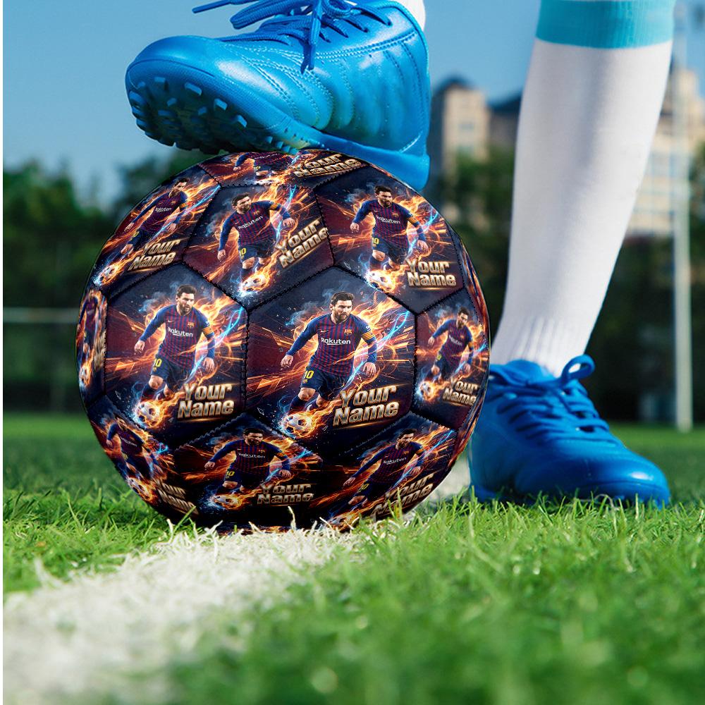 Lionel Messi Mode Größe 5 Fußball Abriebfest Rutschfest Fußball Für Sporttraining Unterhaltung