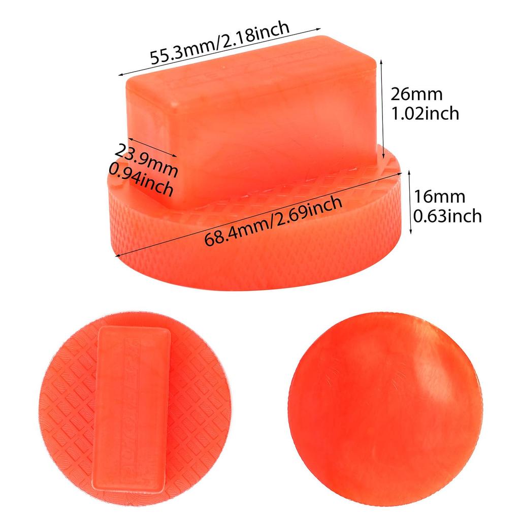 Jack Pad Polyurethane for Mercedes-Benz Anti-slip Jack Adapter Support Vertex