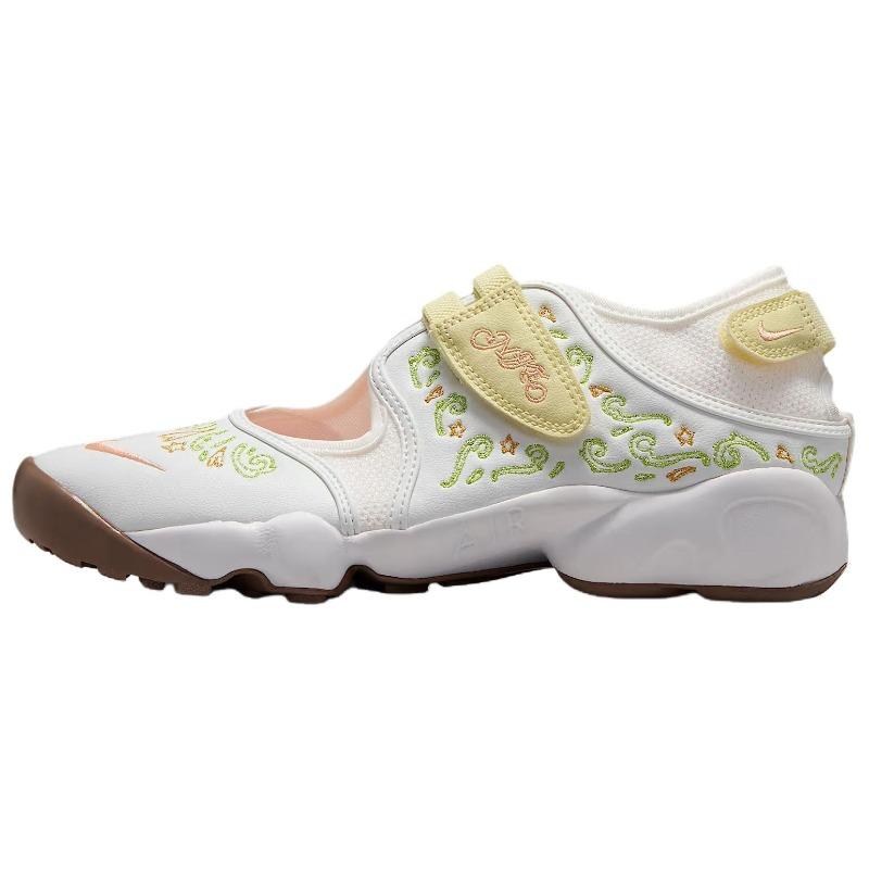 Nike WMNS Air Rift Lifestyle Shoes White Green Yellow IR8208-181 35.5