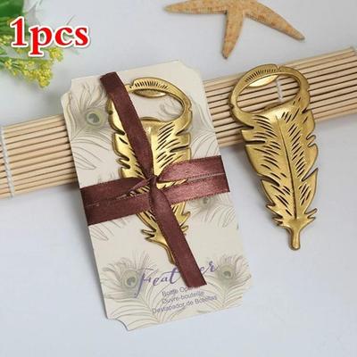 Creative Personality Feather Opener Marriage Return Wedding Opener Multifunctional Kitchen Beer Opener