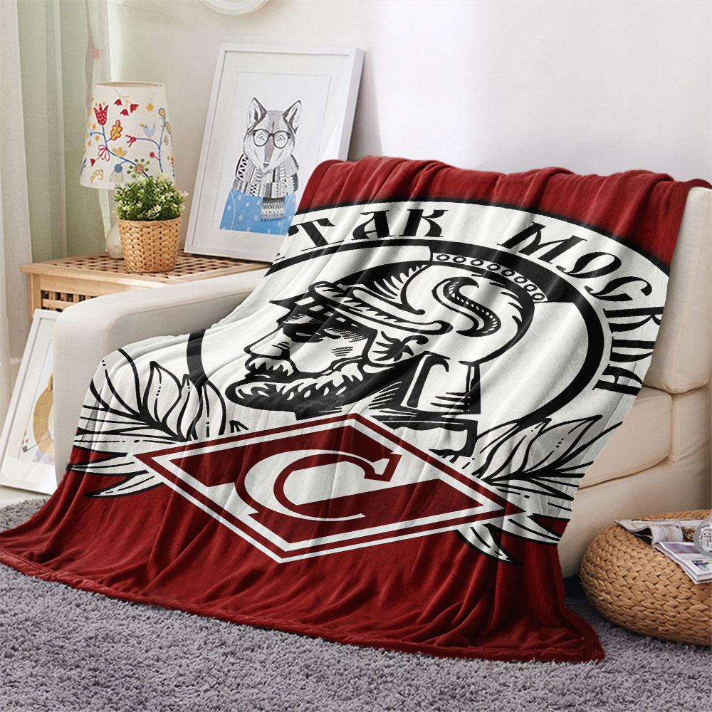 1PC Spartak Moscow Quest Blanket, High quality Comfortable for All Seasons, Home Decor, Warmth and Comfort