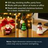 Handmade DIY Christmas Button Ornament Kit Santa Button Ornament Kit  Christmas Trees