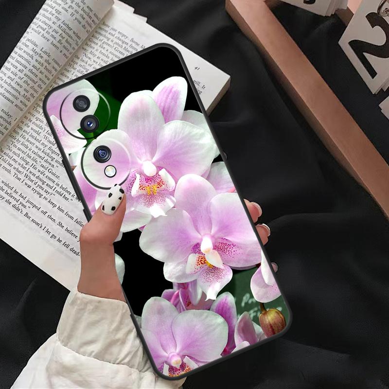 Orchid Flowers Colorful For Honor Magic 8 Pro 6 5 7 Lite Case For Honor 200 400 50 70 90 X8b X9a X9b X9c X9d Win RT