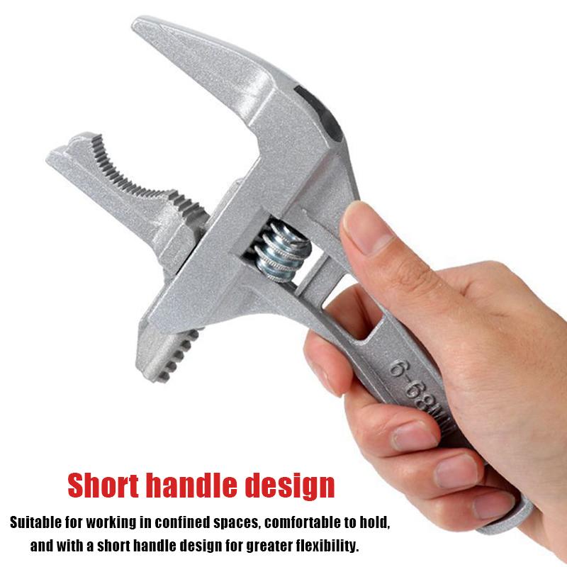 Plumbing Repair Hand Tool Multifunctional Adjustable Wrench For Bathroom
