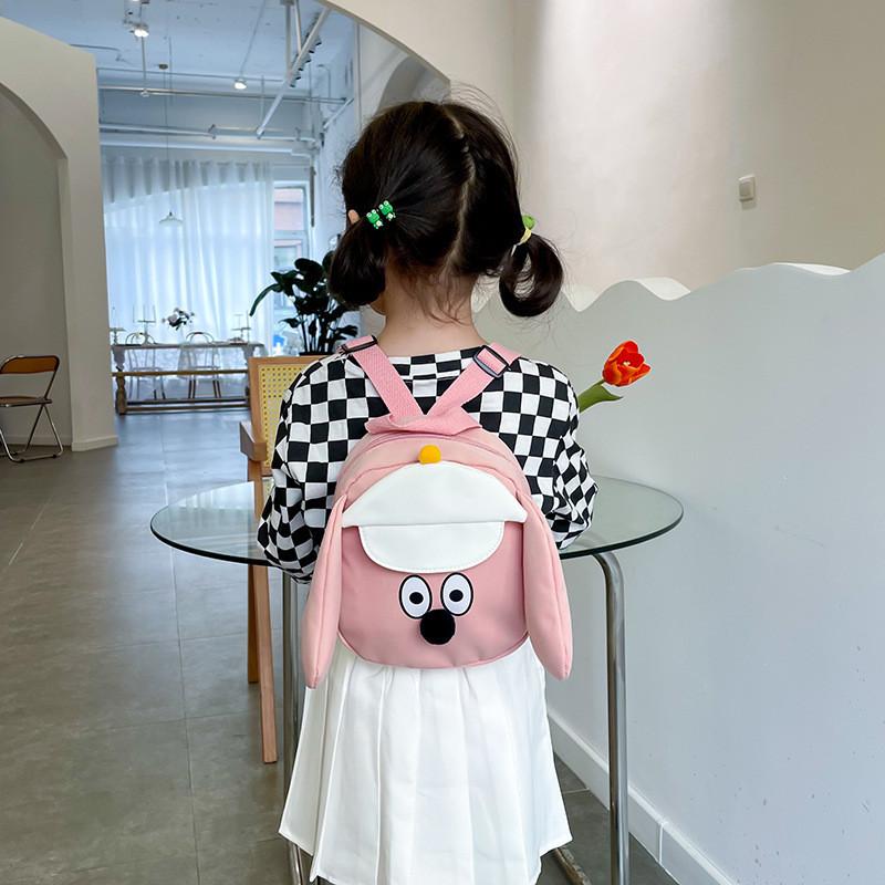 Adorable Korean Style Children's Backpack With Cute Animal Design For School Use