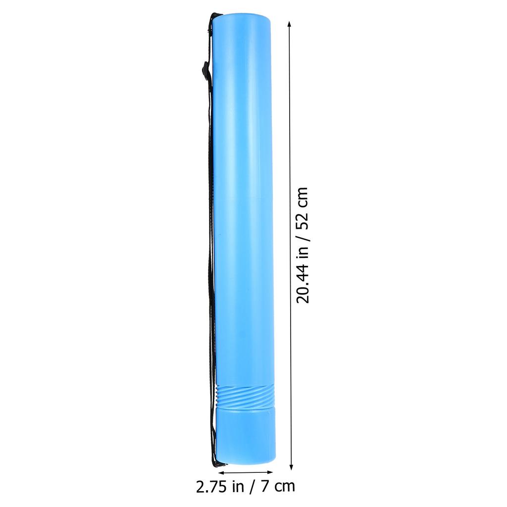2Pcs Extendable Plastic Telescopic Document Storage Tubes Adjustable Shoulder Strap Protect Posters Blueprints Drawings Artwork