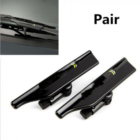 Pair Wiper Stand Windshield Wiper Wing Windshield Wiper Blade Spoiler Mate Wing