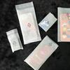 White Translucent Packaging Plastic Bag Remote Control Charger Dust Proof Film Sack Product Data Cable Storage CPE Frosted Self-adhesive Pouchs