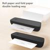 Bluetooth Thermal Printer Portable Inkless A4 A5 Paper Printing for IOS System Black