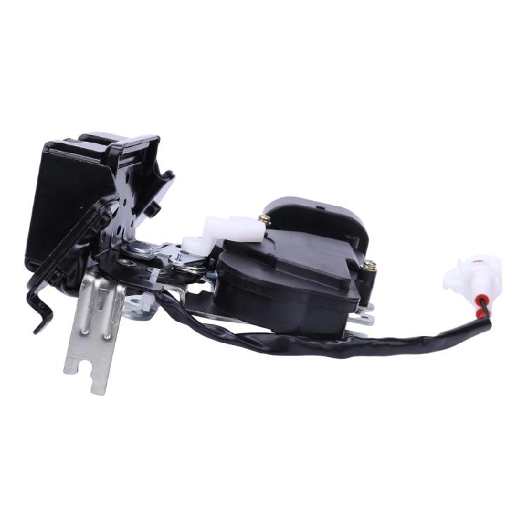 Rear Door Lock Motor Assembly 69150-0C010, 2001-2007 Repair Reference with Bracket, Spring Mechanism, Wire Lead, and Service Structure Unit