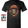 Evil Mushrooms T Shirt Halloween Hallucinations Nightmare Spooky Unisexs