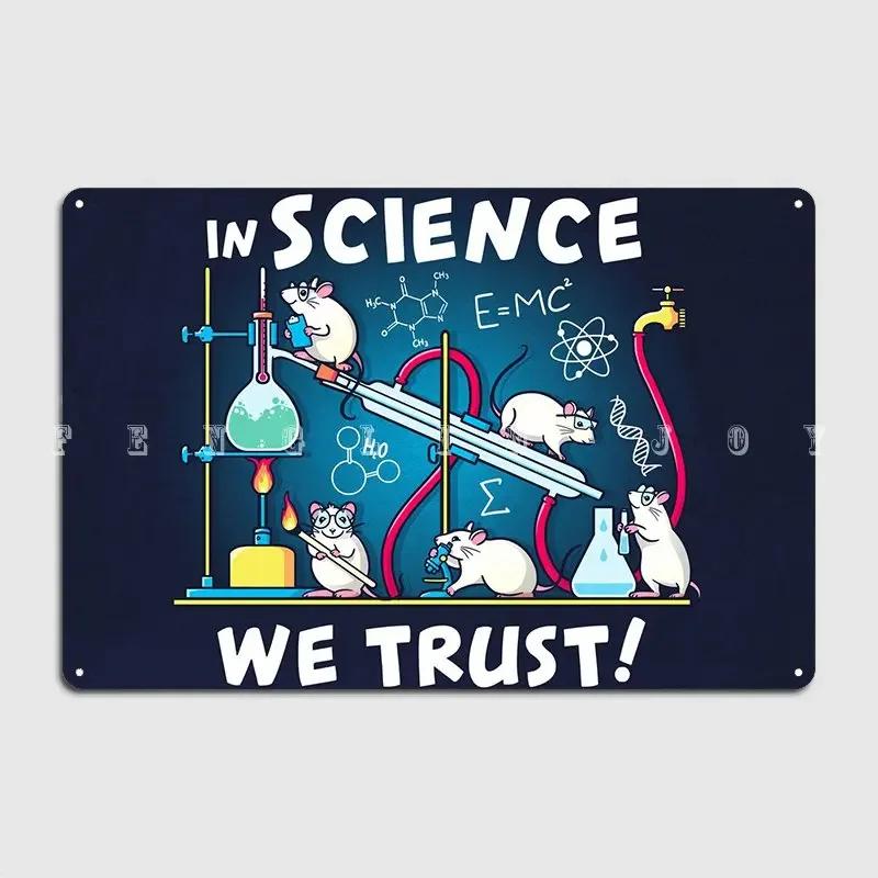Mice Lab Poster Metal Plaque Pub Cinema Classic Wall Decor Tin Sign Poster