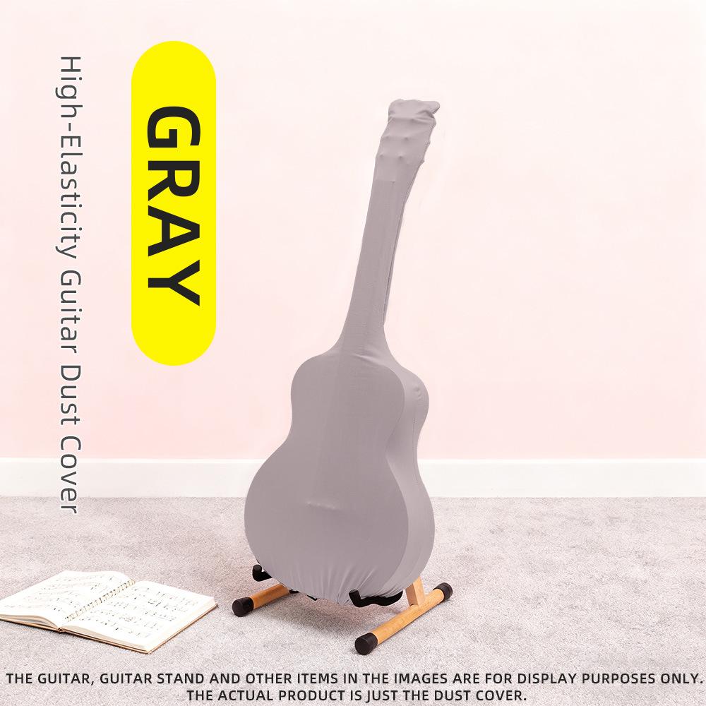 Universal High-Elastic Guitar Dust Cover for Folk and Classical Guitars