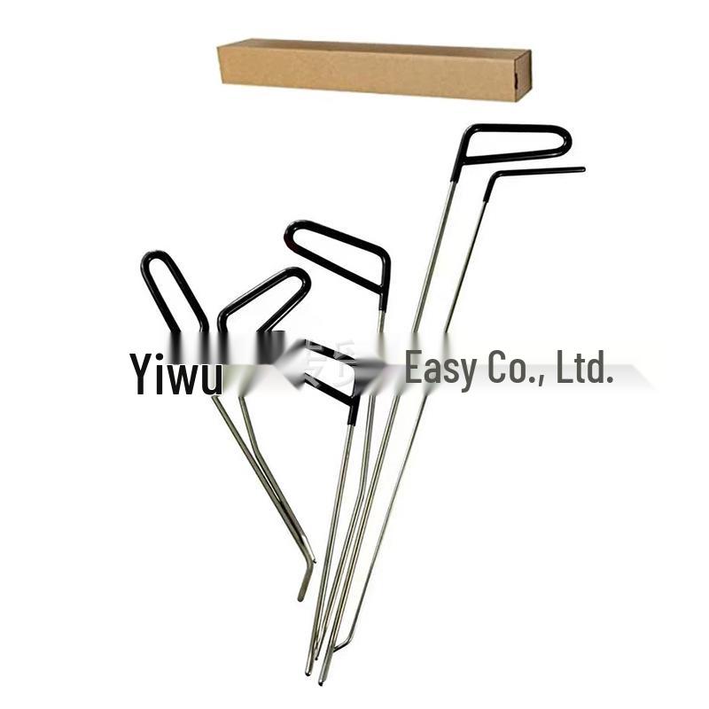 Pry Bar Set for Paintless Car Dent Repair: Hail & Bulge Fix Tools