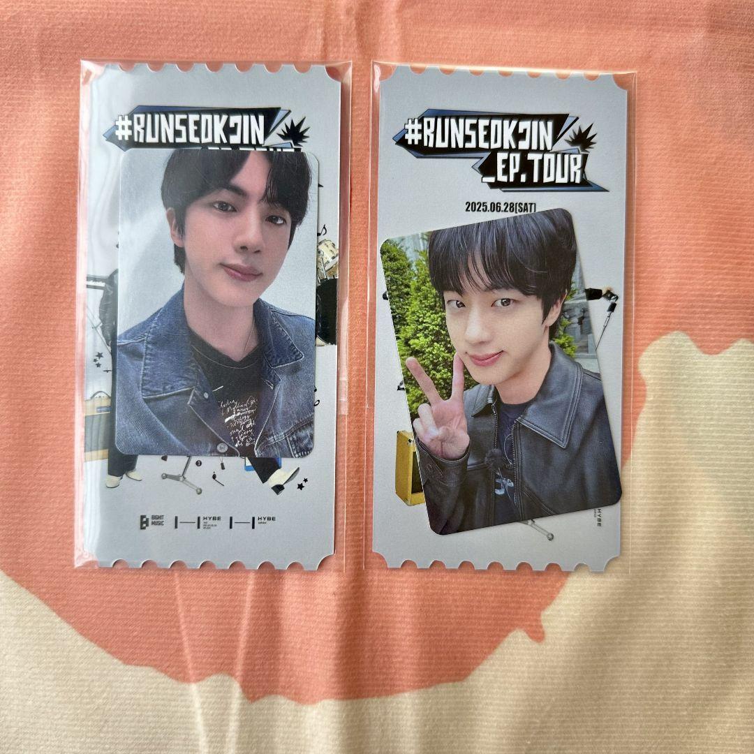 

[USED] 6/28 RUNSEOKJIN_EP.TOURLIVE plan trading card 2 pieces