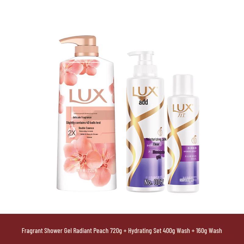 LUX Scented Shower Gel Peach Blossom & Hydrating Set