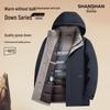 Shanshan Men's Removable Hood Goose Down Jacket