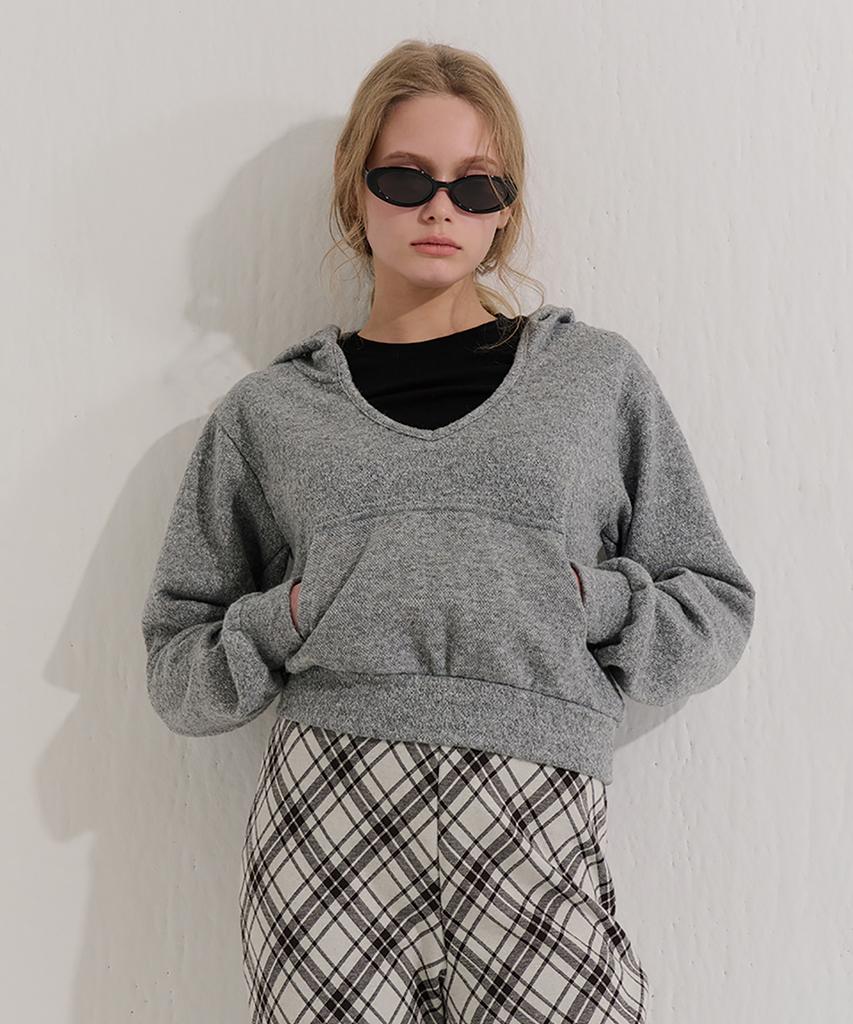 Kamino Knit Hoodie Gray