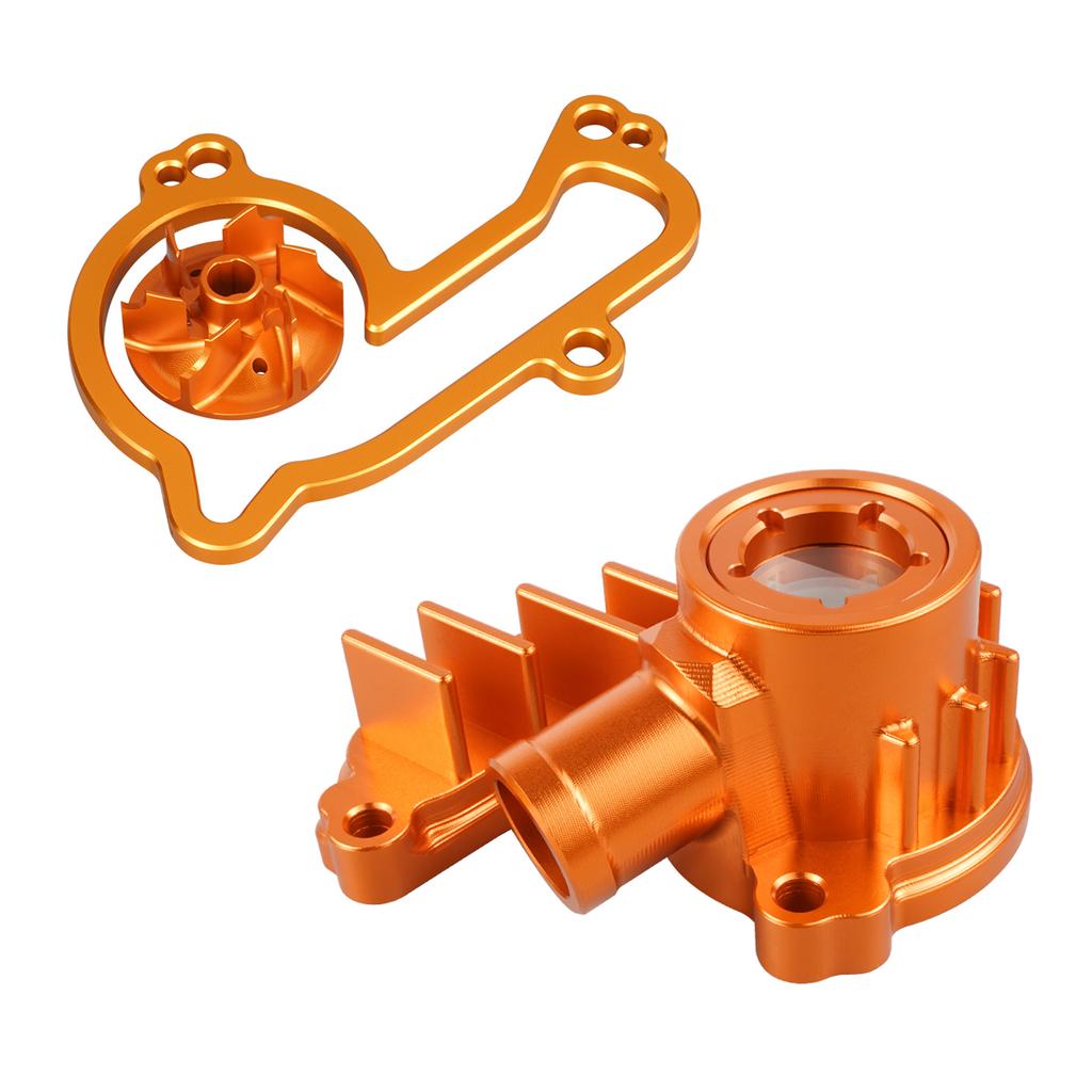 NICECNC Water Pump Cover & Water Pump Impeller Cooler Kit For KTM EXC 250F EXCF 350 2017-2022 SXF 250 XCF 250 350 2016-2022