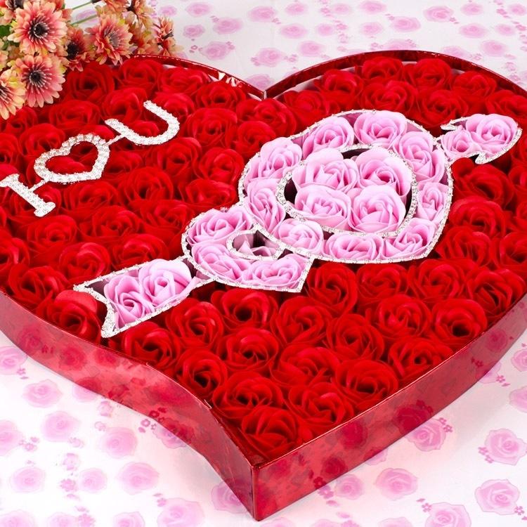 Romantic Handcrafted Rose Flower Soap DIY Craft Wedding Party/Birthday/Valentine Day Gift