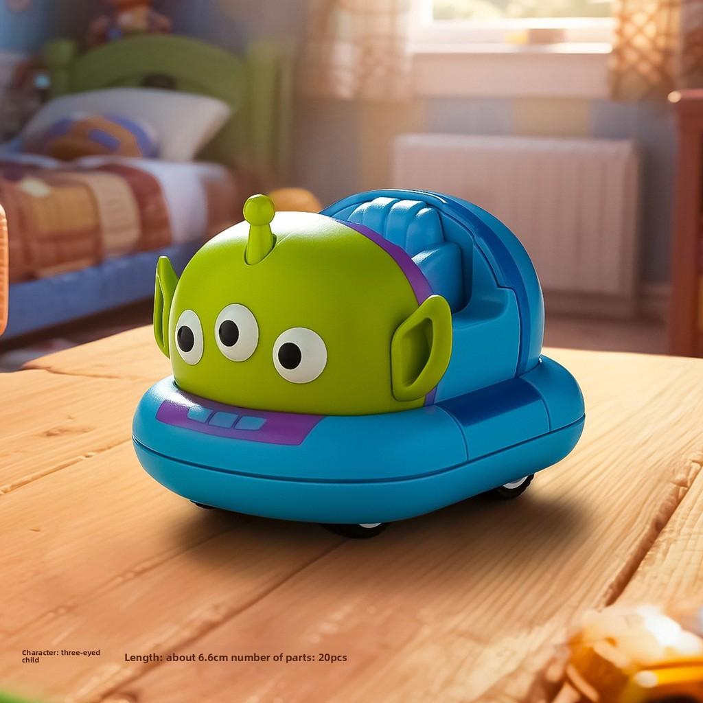 Toy Story Buzz Lightyear Rex Alien Building Set With Transforming Springpowered Bumping Car For Kids