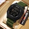 SANDA New Fashionable Men's Electronic Watch Alarm Clock Timer Calendar Shock Resistant Sports Leisure LED Digital Wristwatch